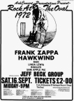 16/09/1972Oval Cricket Ground, London, UK [1]